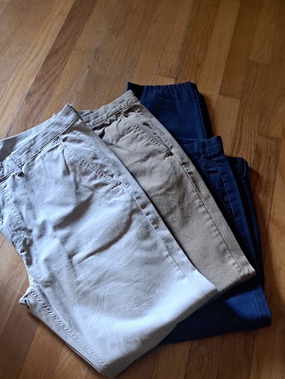 Old Navy Men's 3 Pairs Of  Chino Pants